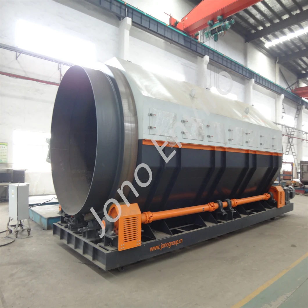Chinese Manufacturer High Efficient Trommel Screen Waste Treatment Equipment Seperator for Recycling Line